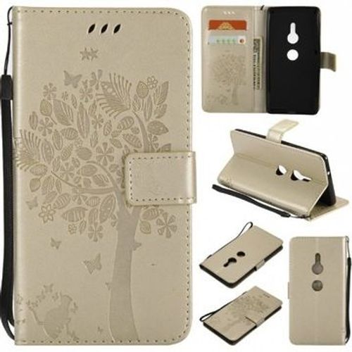 Etui En Cuir Aimant Pour Sony Xperia Xz2