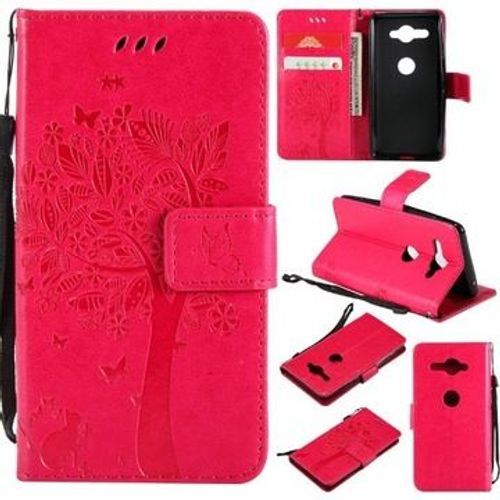 Etui En Cuir Pour Sony Xperia Xz2 Compact
