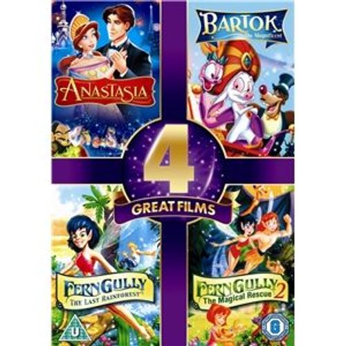 Anastasia/Bartok The Magnificent/Ferngully/Ferngully 2