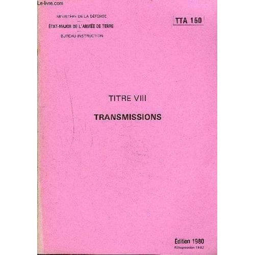 Transmissions - Tta 150.