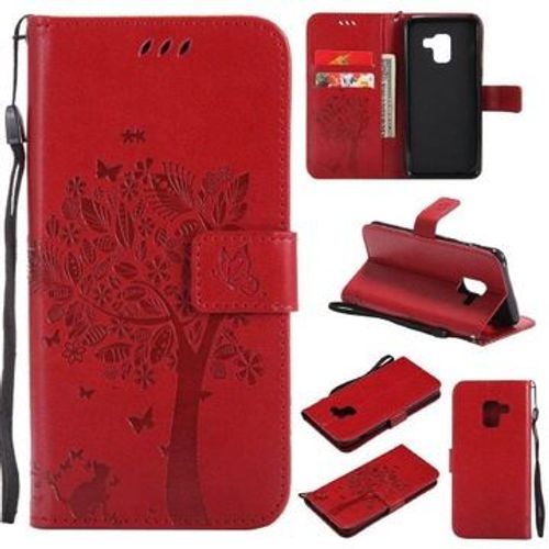Etui En Cuir Pour Samsung Galaxy A8 2018