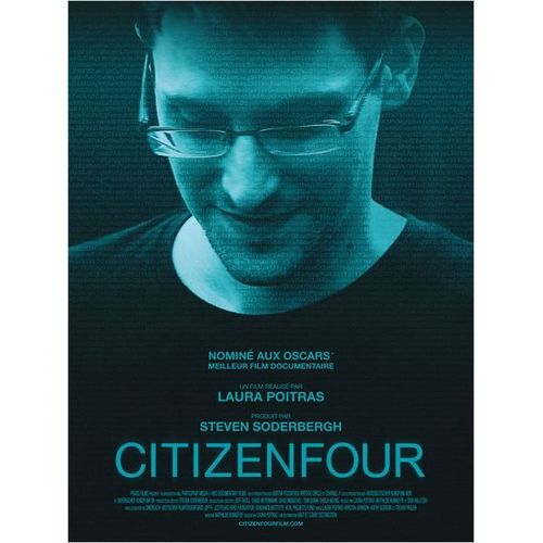 Citizenfour - Véritable Affiche De Cinéma Pliée - Format 40x60 Cm - De Laura Poitras Avec Julian Assange, Jeremy Scahill - 2015