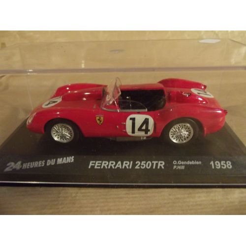 Ferrari 250tr Le Mans 1958 Gendebien Hill-Altaya-Altaya