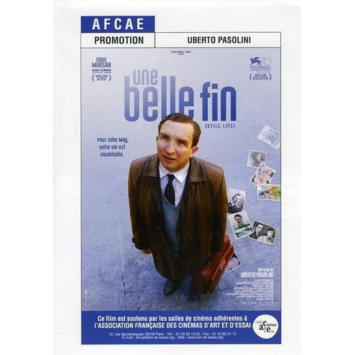 Une Belle Fin, Synopsis Dépliant, Uberto Pasolini, Avec Eddie Marsan, Joanne Froggatt, Karen Drury