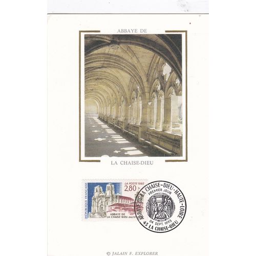 La Chaise-Dieu : Carte-Pré-Timbrée Et Oblitérée.