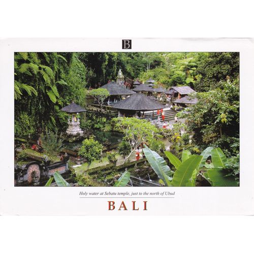 Bali - Holy  Water At Sebatu Temple, Just To The North  Of Ubud