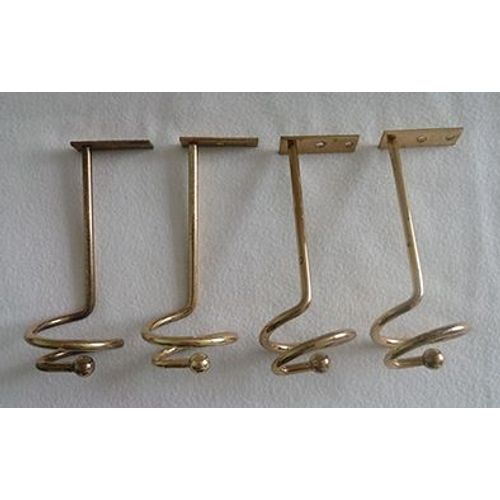 4 Supports D'angle Pour Rideaux