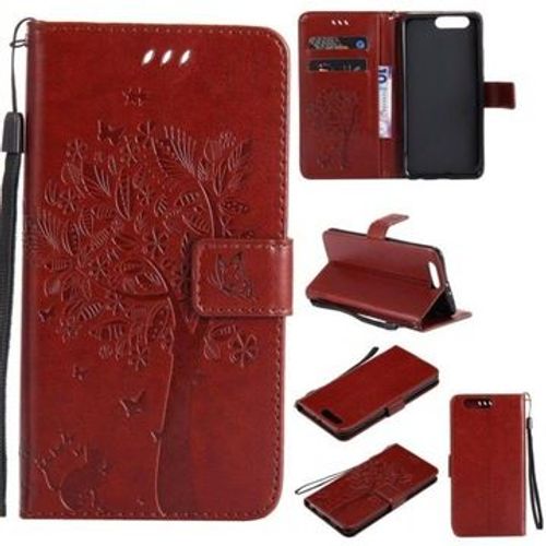 Etui En Cuir Aimant Pour Huawei P10 Plus