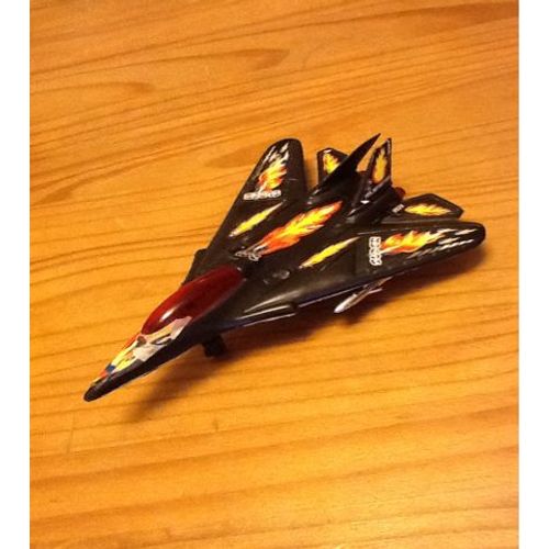 Avion De Chasse À Friction Longueur 17 Centimètres 