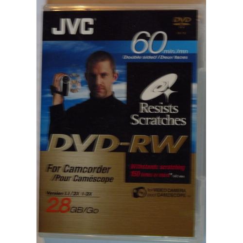 Dvd-RW pour camescope JVC 28GB version1,1/2X 1-2X