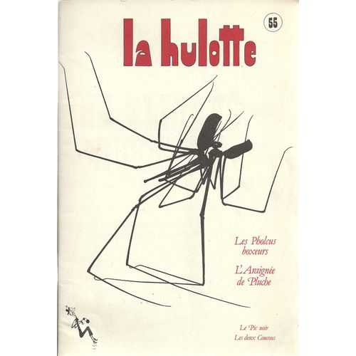 La Hulotte Revue N°55 Les Pholcus Boxeurs, L'araignée De Pluche