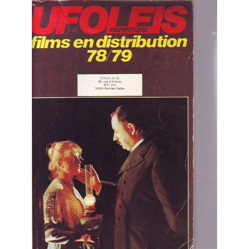 Ufoleis Répertoire / Films En Distribution En 78/79 / 350 Pages / Philippe Noiret Et Isabelle Huppert En Couverture