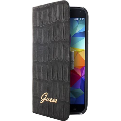 Etui Guess Galaxy S5 Mini Croco Noir