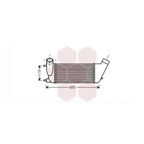 Intercooler Pour Peugeot Expert Version : 2.0 Hdi - Kw88/100  De 2006 À 2015