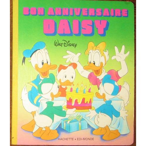 Bon Anniversaire Daisy Enfant Jeunesse Rakuten