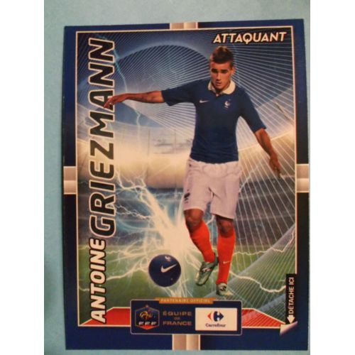 Carte Football "Equipe De France 2014" N°19/24 (Carrefour)