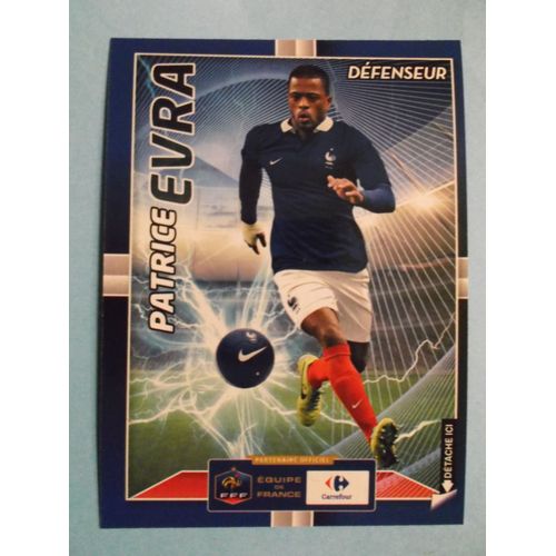 Carte Football "Equipe De France 2014" N°6/24 (Carrefour)