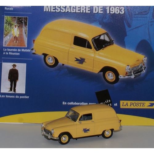 Atlas 1/43 La Poste Simca Aronde Messagere 1963 Plus Fascicule N6-Atlas