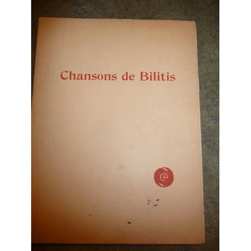 Trois Chansons De Bilitis Claude Debussy