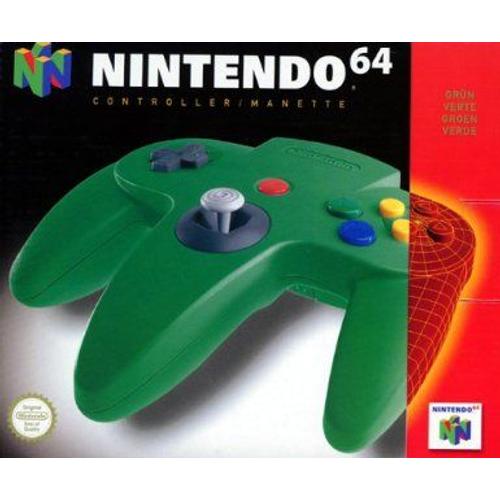 Manette N64 Verte - Nintendo