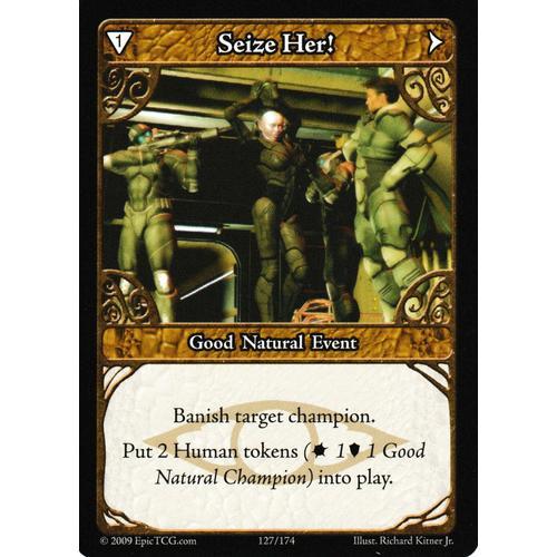Carte Trading Card Game Epic Time Wars Seize Her 127/174 Vo