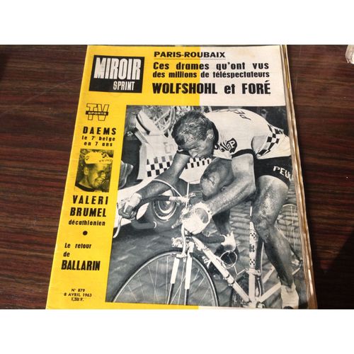1963 Miroir Sprint N° 879 - Paris Roubaix 