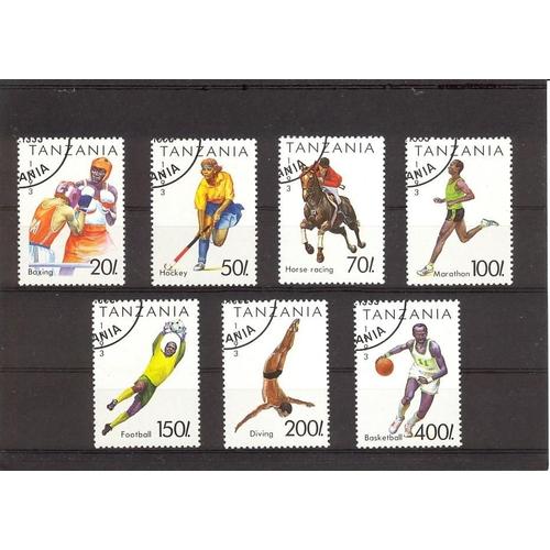 Timbres - Tanzanie - 1993 - Sports Divers