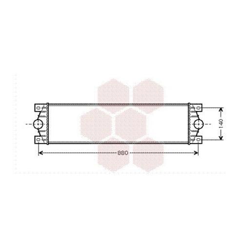 Intercooler Pour Renault Master Version :  De 2003 À 2006