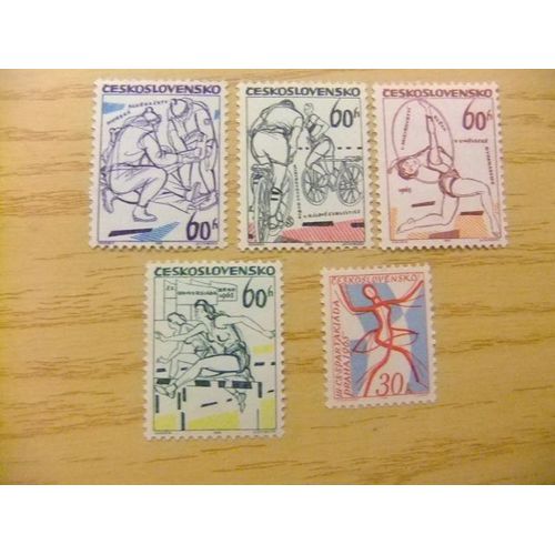 Tchécoslovaquie- 1965 -Yvert & Tellier Nº 1369 /73 ** Mnh