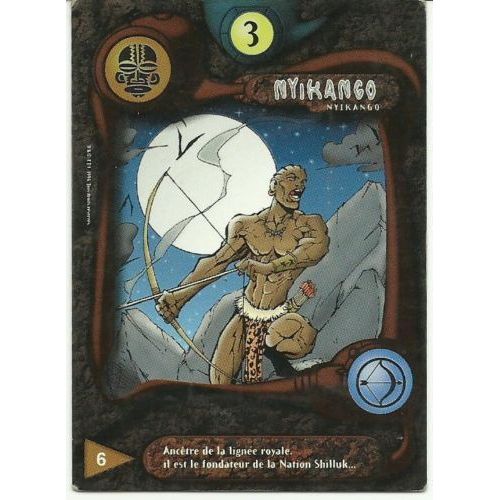 Carte De Collection Deus N°6 : Nyikango