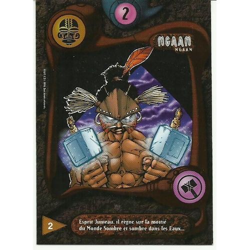 Carte De Collection Deus N°2 : Ngaan