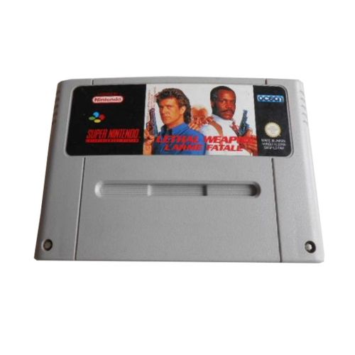 Jeu Snes : L'arme Fatale - Cartouche Seule (Snsp-Fah) Super Nintendo