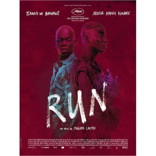 Run - Véritable Affiche Cinéma Pliée - Format 120x160 Cm - De Philippe Lacôte Avec Abdoul Karim Konaté, Isaach De Bankolé, Alexandre Desane, Djinda Kane, Reine Sali Coulibaly, Rasmane Ouedraogo - 2015