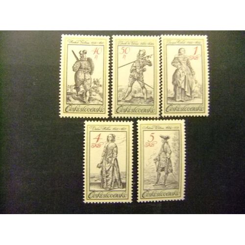 Checoslovaquia -Tchécoslovaquie- 1983 -Yvert & Tellier Nº 2561 / 65 ** Mnh