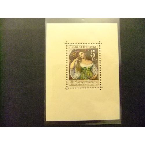 Checoslovaquia -Tchécoslovaquie- 1965 -Yvert & Tellier Nº Bloc 26 ** Mnh