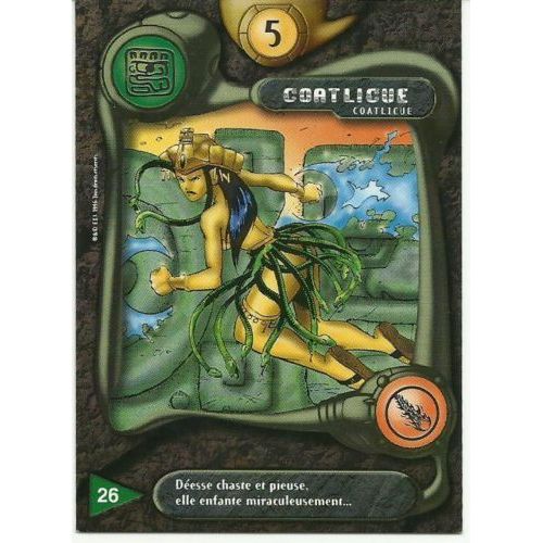 Carte De Collection Deus N°26 : Coatlicue