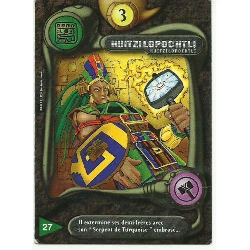Carte De Collection Deus N°27 : Huitzilopochtli