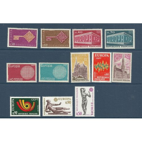 Timbres France Europa