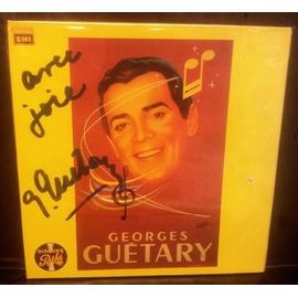 Georges Guetary-(2lp Black Vinyl)&(Getefold Sleeve)(Dédicacé)(Original)(France).