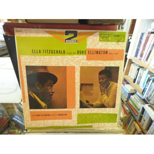 Ella Fitzgerald Sings The Duke Ellington Song Book - Disques Verve 2615 032  