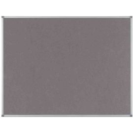 Nobo Tableau D'affichage Classic En Feutre, 1200x900mm, Gris
