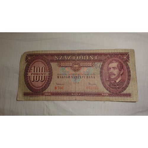 Billet 100 Forints Hongrie 1962
