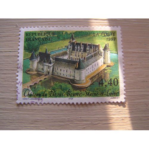 Timbre Oblitéré "Château Du Plessis-Bourré" - Maine & Loire