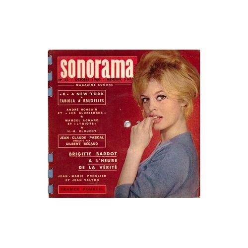 Sonorama Brigitte Bardot En Couverture