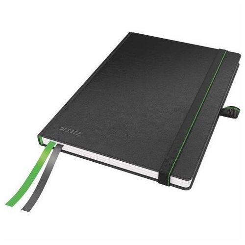 Leitz Lot De 6 Cahiers Complete 160 Pages 96g Lignées A5, Papier Ivoire, Couverture Noire