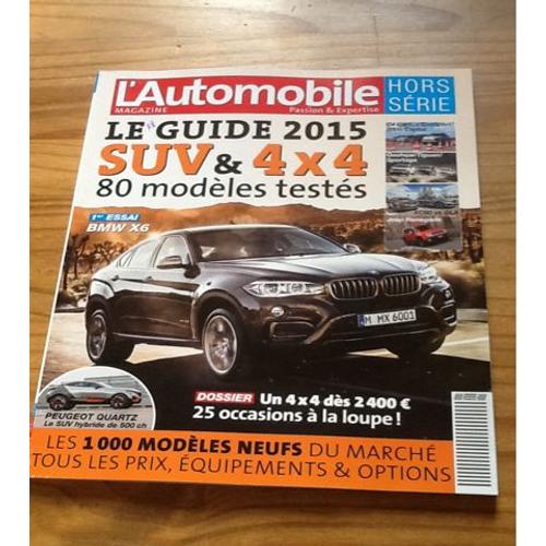 L'automobile Hors Série Le Guide 2015 4x4 Suv