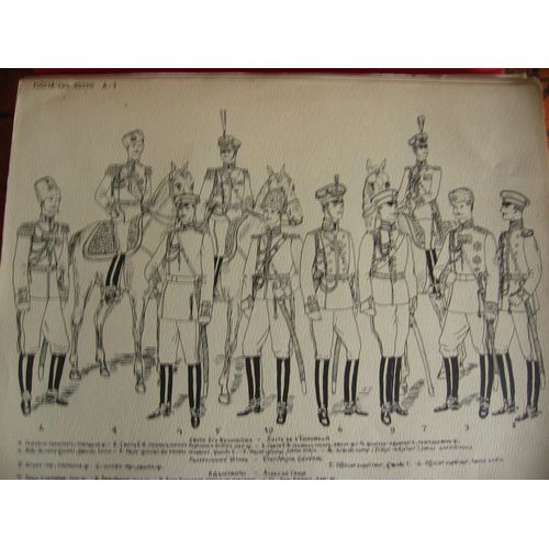 Uniformes De L Armee Russe 1914