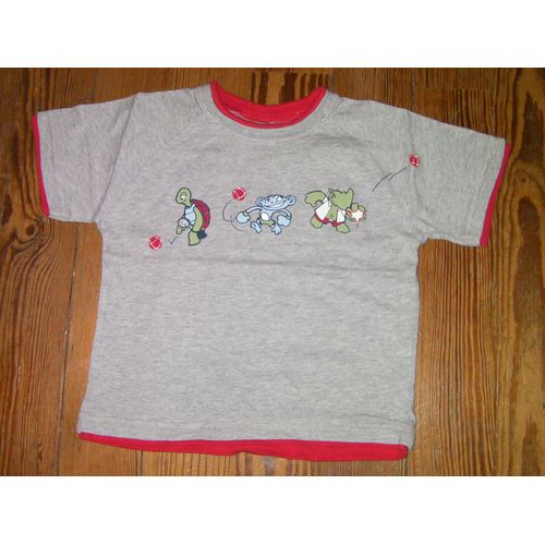 T-Shirt Gris H&m - Taille 3 Ans