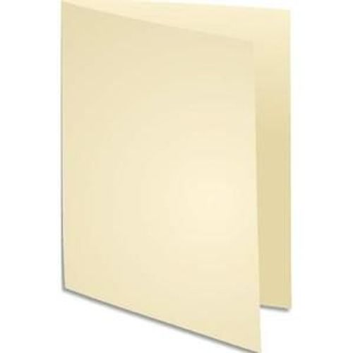 Exacompta Paquet De 100 Chemises Jura 250 En Carte 240 Grammes Ivoire