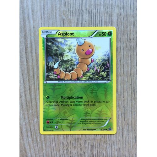 Pokemon Primo Choc Reverse Aspicot 1/160